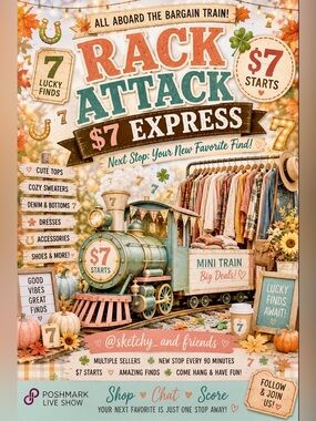 Rack Attack $7 Train!!!!! 🚂 🍀🍀